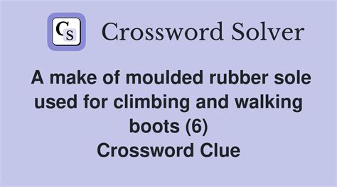 rubber boots crossword clue.